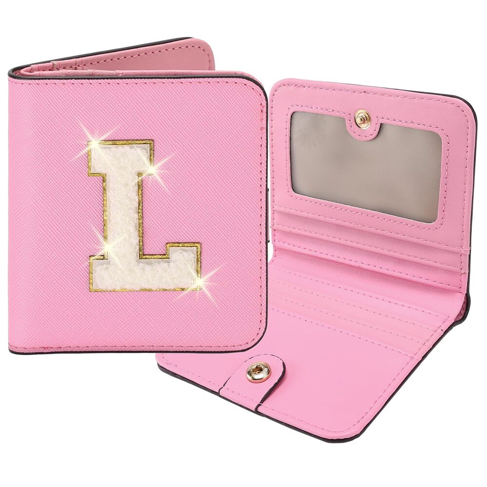 2102 Initial Wallet Small Teen Girl Gifts Trendy Stuff Girls Wallets